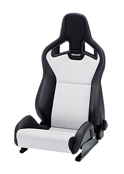 RECARO 411.10.1588 Sportster CS SAB heated seat Artificial leather black/Dinamica silver left Photo-0 