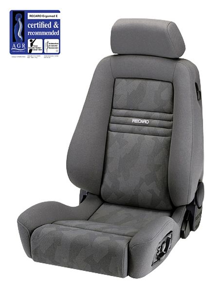 RECARO 155.00.1351 Ergomed E (SAB) Basis Artista black/Nardo black (left) Photo-1 