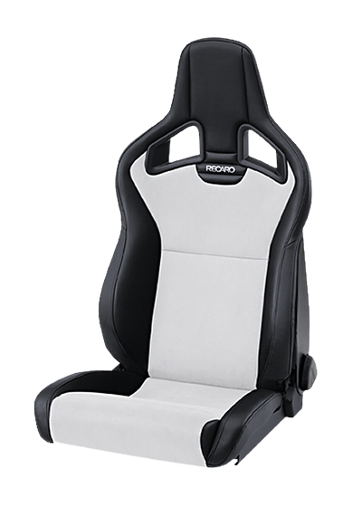 RECARO 414.10.1588 Cross Sportster CS heated seat Artificial leather black/Dinamica silver left Photo-0 