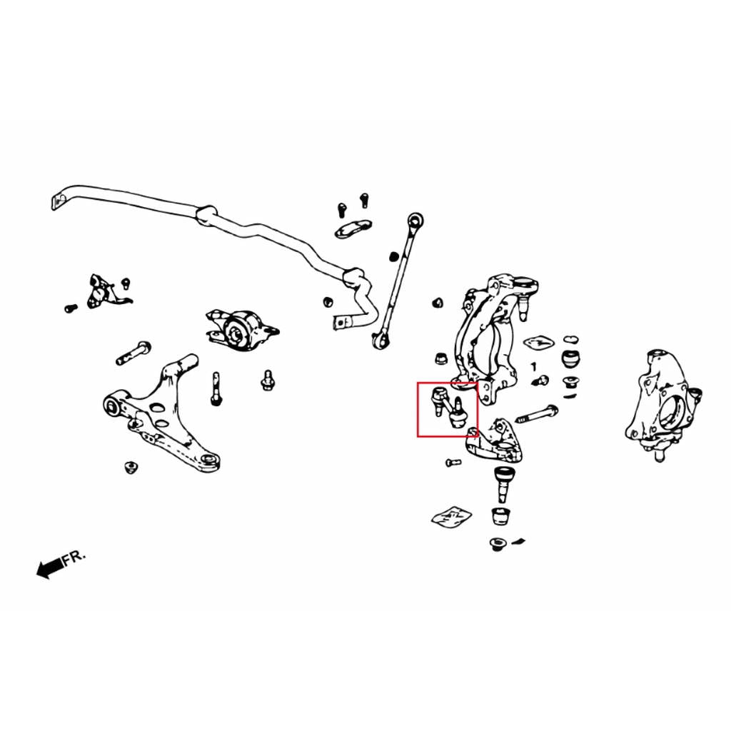 HARDRACE Q0677 FRONT LOWER ADJUSTABLE STOPPER HONDA CIVIC '17- FK8 TYPE-R Photo-6 