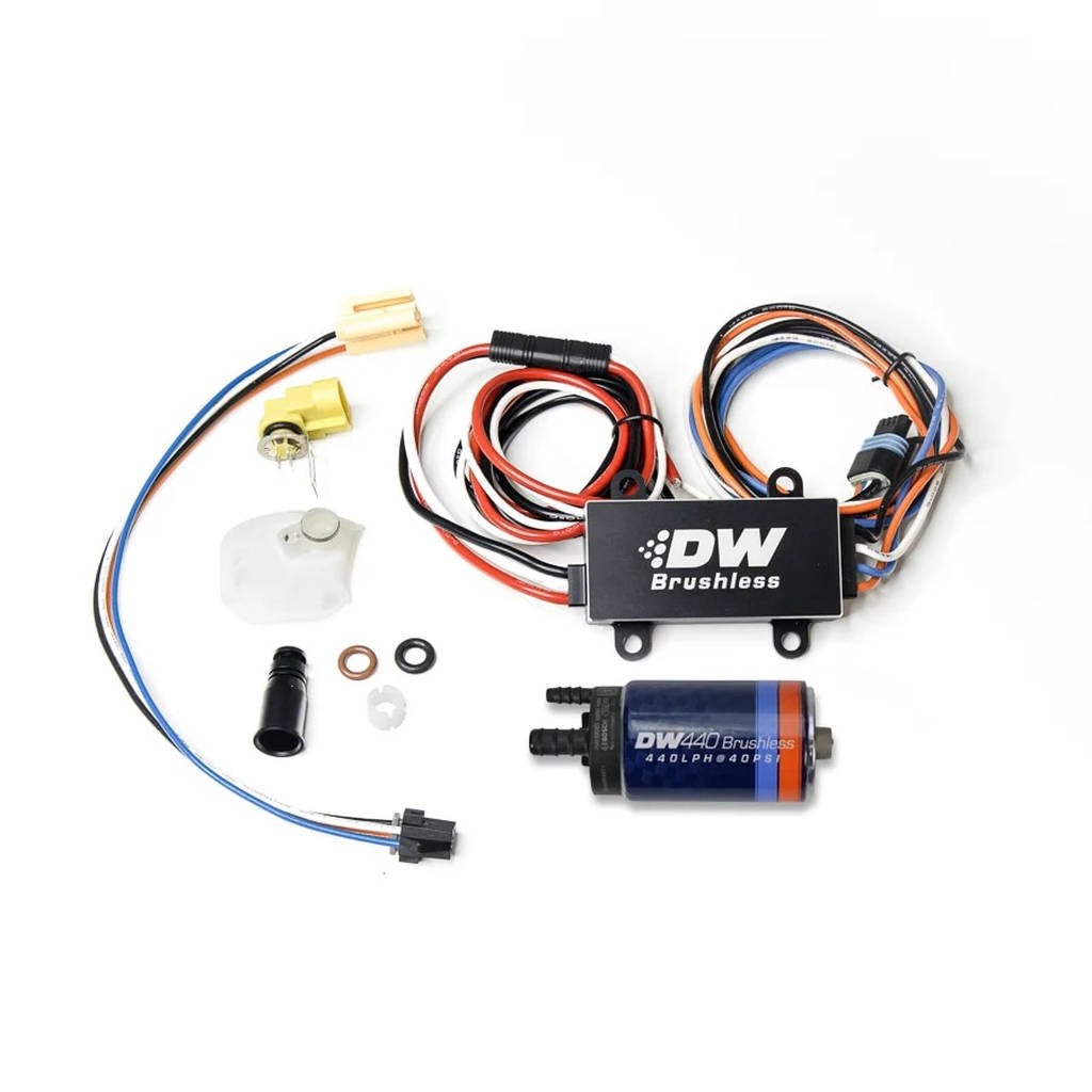 DEATSCHWERKS 9-441-C102-0910 440lph in-tank brushless fuel pump + single/dual speed controller SUBARU WRX 08+ STI Photo-0 