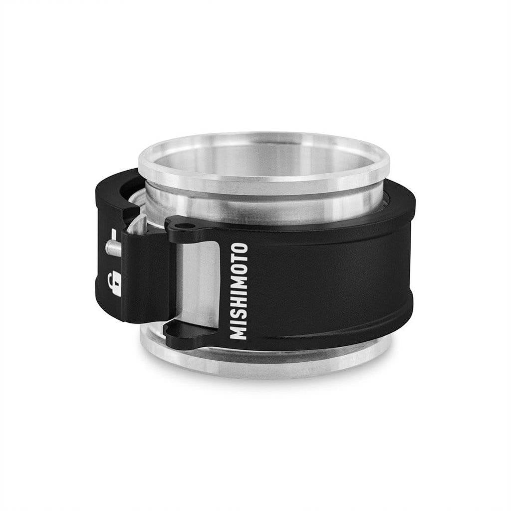 MISHIMOTO MMCLAMP-QD-25BK 2.5" Quick Release Clamp Assembly, Black Photo-1 