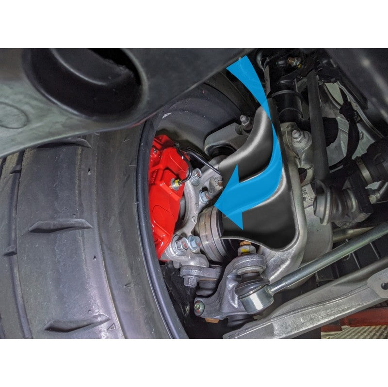 CUSCO 3F7 340 A Front Brake Cooling Air Guide for HONDA Civic Type R (FL5) 2022- Photo-3 