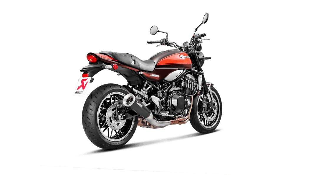 AKRAPOVIC S-K9SO5-HBAVTBL Slip-On Line (Titanium) Kawasaki Z900 RS / Cafe 2018-2019 Photo-2 