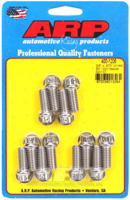 ARP 400-1206 Header Bolt & Stud Kit for Universal. drilled. 0.875˝ UHL. 12 pieces Photo-0 