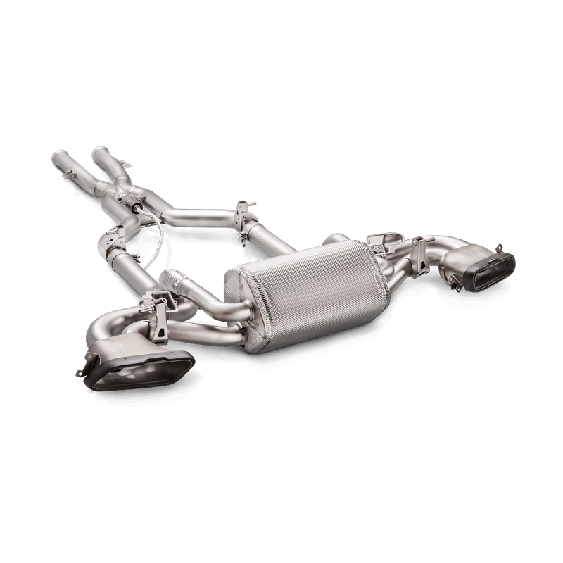 AKRAPOVIC S-ME/TI/1H/1 Evolution Line (Titanium) for MERCEDES-Benz AMG GT/GT S/GT Roadster 2017+ Photo-0 