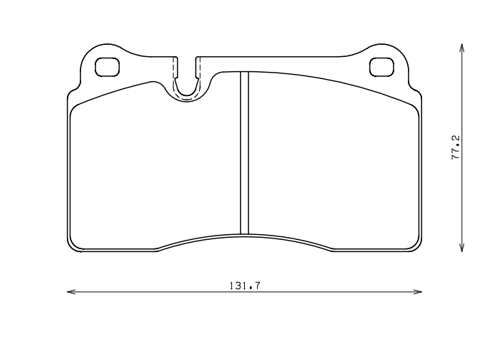 ENDLESS EIP184MX72 Front brake pads AUDI TT-RS(8J)/FERRARI 360/F430 Photo-0 