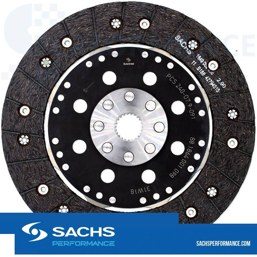 SACHS PERFORMANCE 881864001098 Clutch Disc Performance Photo-0 