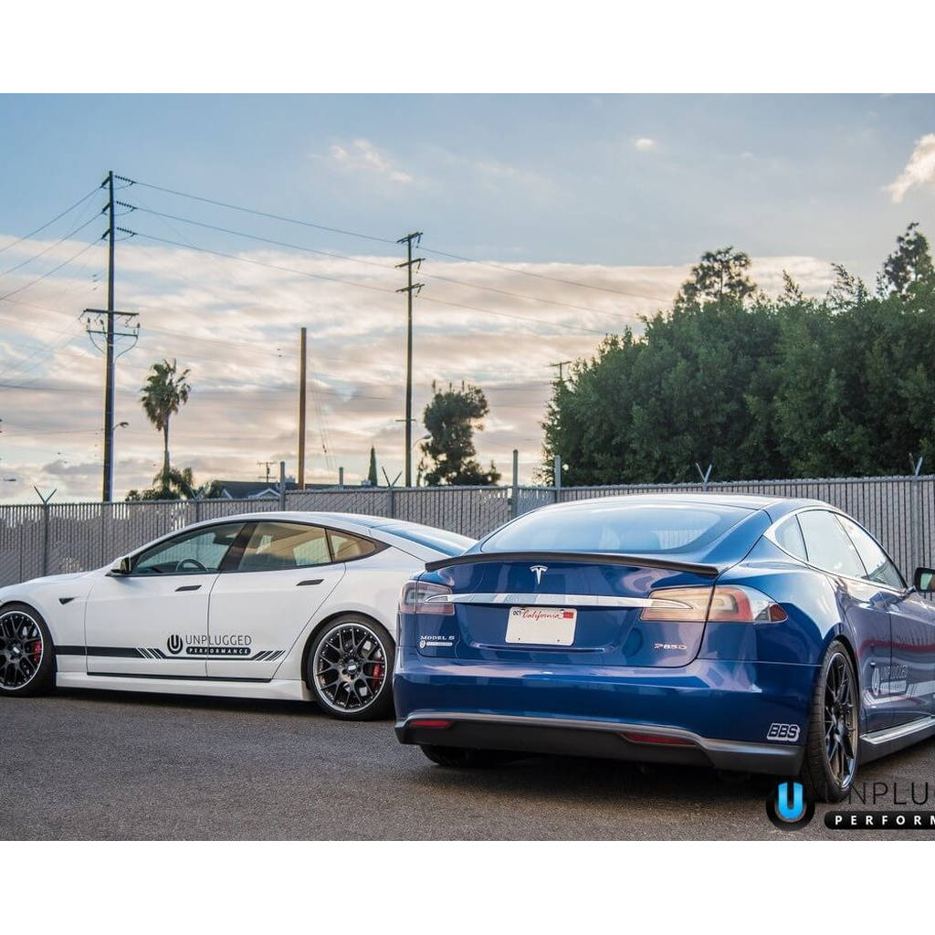 UNPLUGGED PERFORMANCE UP-MS-104-1.1 Side Skirt Set, Urethane, Unpainted for TESLA Model S Photo-6 