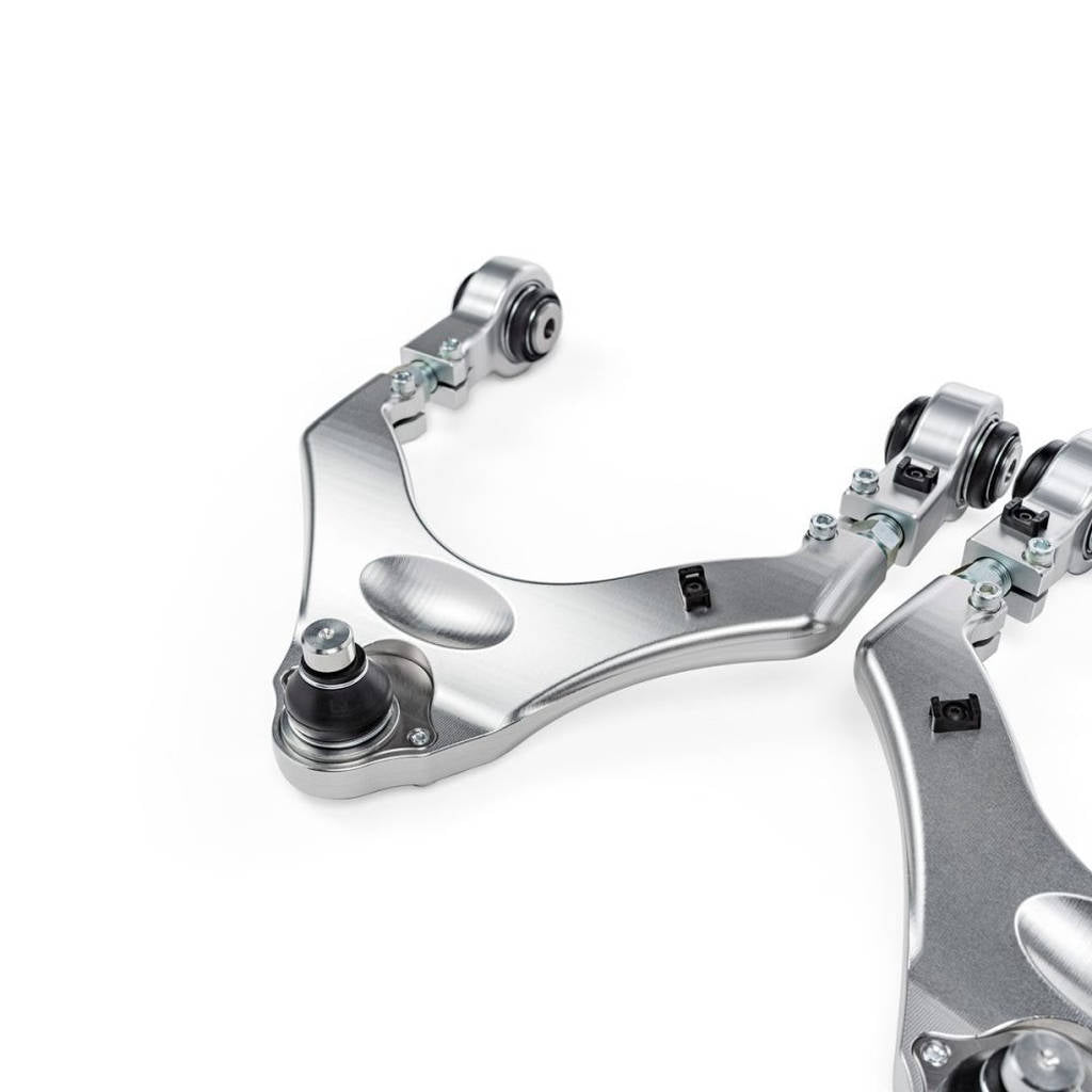UNPLUGGED PERFORMANCE UP-M3MY-315-1.4 Billet Adjustable Front Upper Control Arm Set - Ultimate Edition for TESLA Model 3 / Model Y Photo-4 