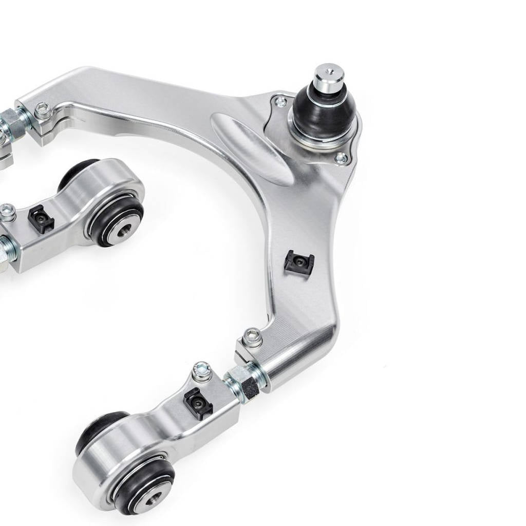 UNPLUGGED PERFORMANCE UP-M3MY-315-1.4 Billet Adjustable Front Upper Control Arm Set - Ultimate Edition for TESLA Model 3 / Model Y Photo-10 