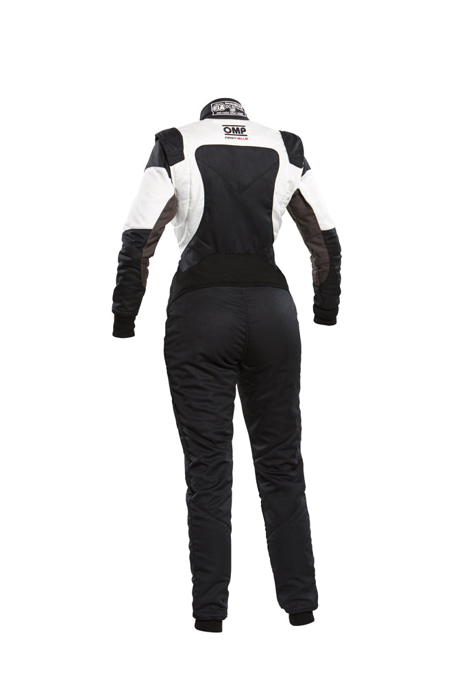 OMP IA0-1854-B02-076-38 (IA01854EW07638) FIRST ELLE Racing suit, FIA 8856-2018, black/white, size 38 Photo-1 