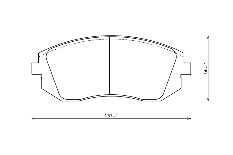 ENDLESS EP386SSY Front brake pads SUBARU BRZ / FORESTER / IMPREZA / WRX / TOYOTA GT86 Photo-0 