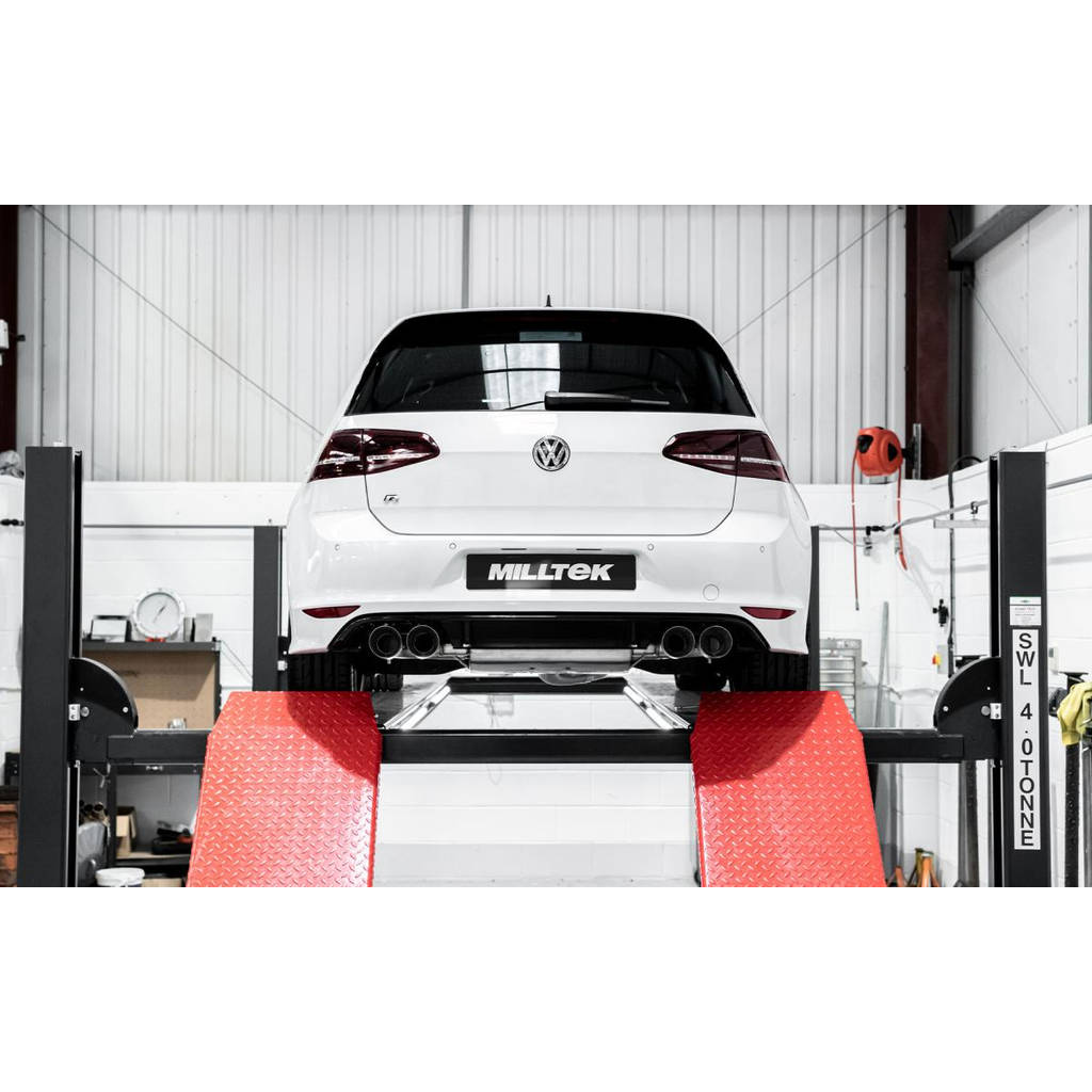 MILLTEK SSXVW579 Cat-back VW Golf Mk7.5 R 2.0 TSI 310PS (Non-GPF Equipped Models Only) 2017-2021 Photo-2 