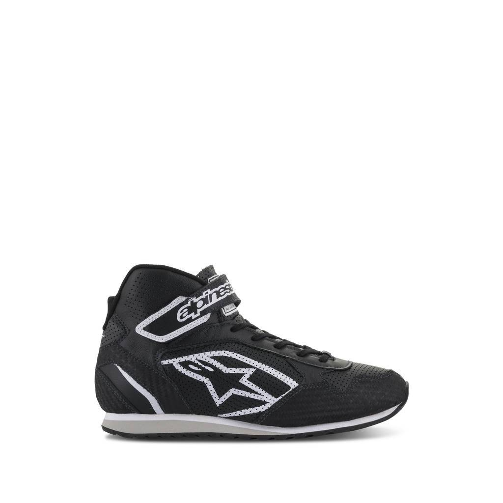 ALPINESTARS 2719021_12_8,5 Mechanic's shoes RADAR, FIA 8856-2018, black/white, Size 41 Photo-0 