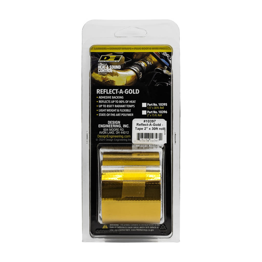 DEI 010397 Heat Reflective Tape Reflect-A-GOLD 2" x 30ft Photo-8 