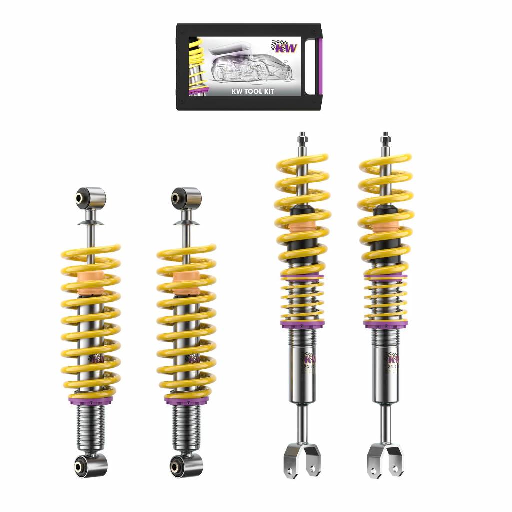 KW 10210021 Coilover Kit INOX V1 AUDI RS4; (B5) Photo-0 