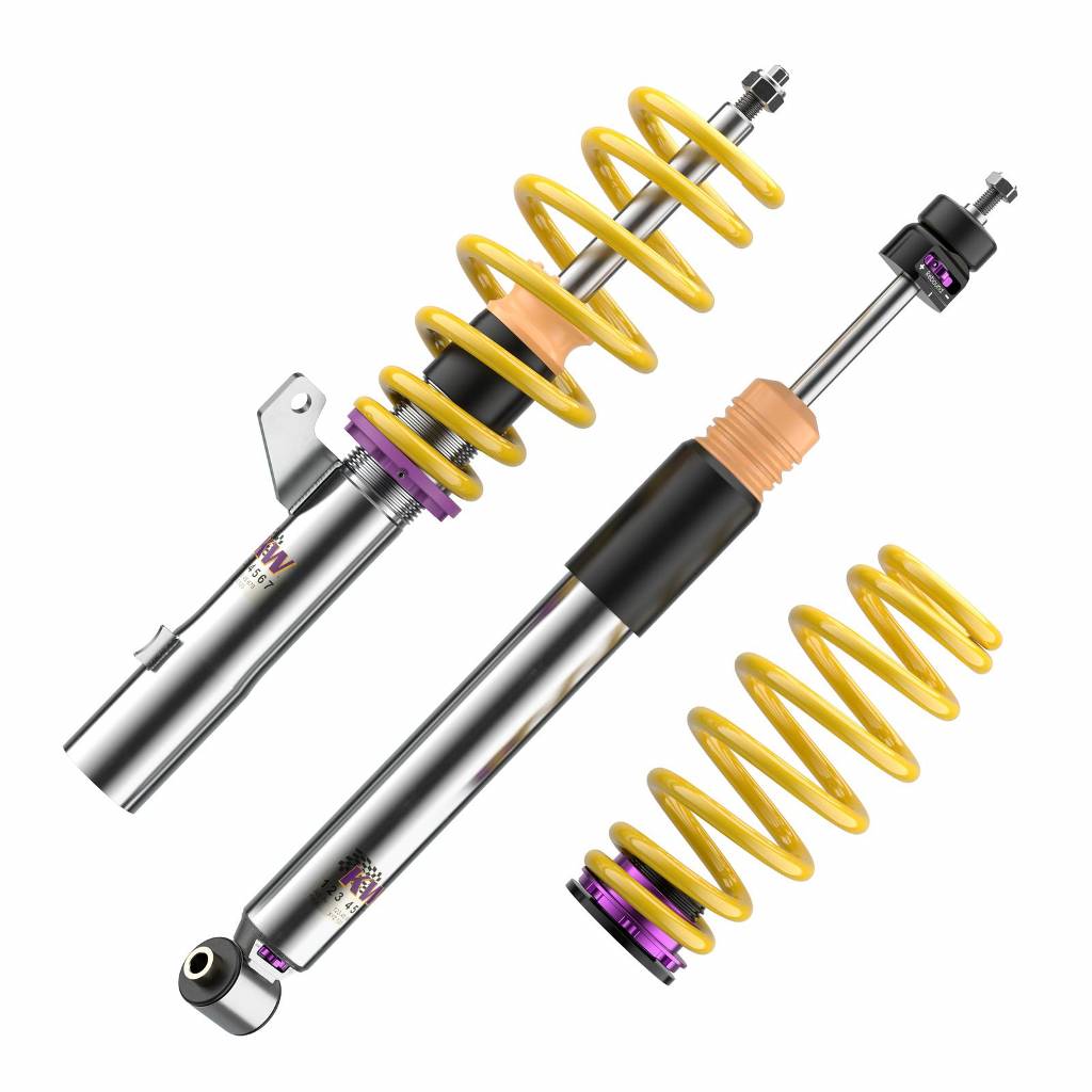 KW 352800CT Coilover Kit INOX V3 AUDI A3; (GY) Photo-1 