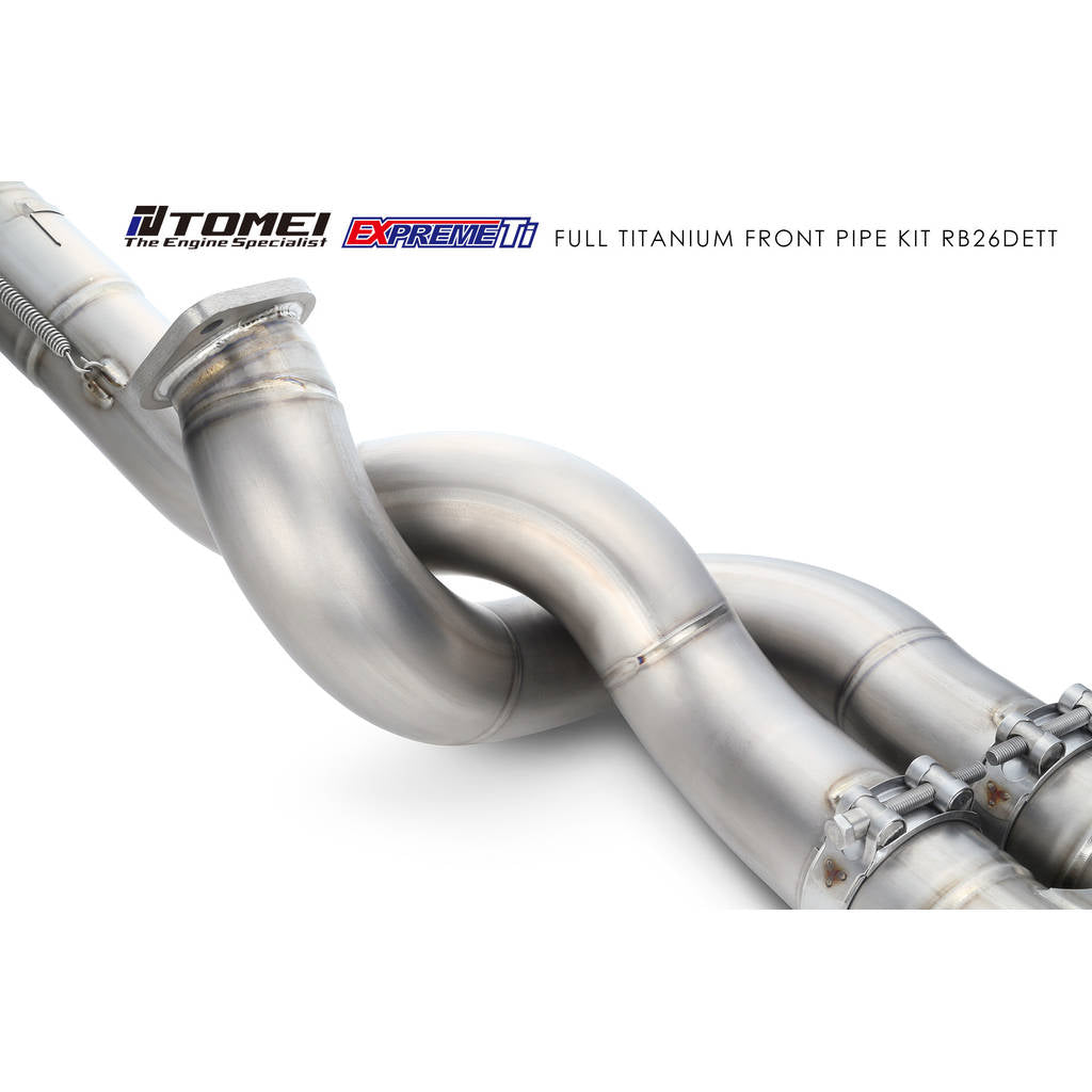 TOMEI US TB6080-NS05A FULL TITANIUM FRONT PIPE KIT EXPREME Ti RB26DETT Photo-9 