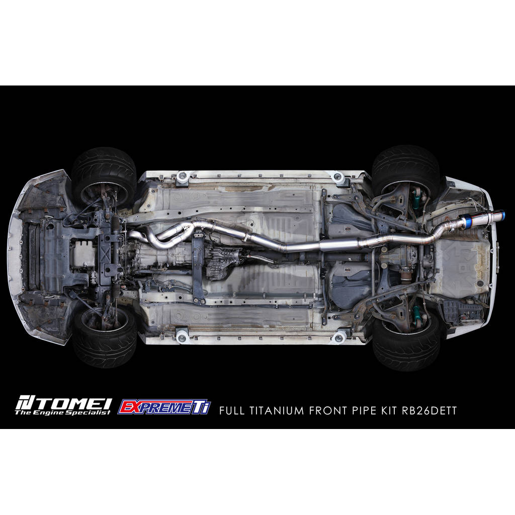 TOMEI US TB6080-NS05A FULL TITANIUM FRONT PIPE KIT EXPREME Ti RB26DETT Photo-15 