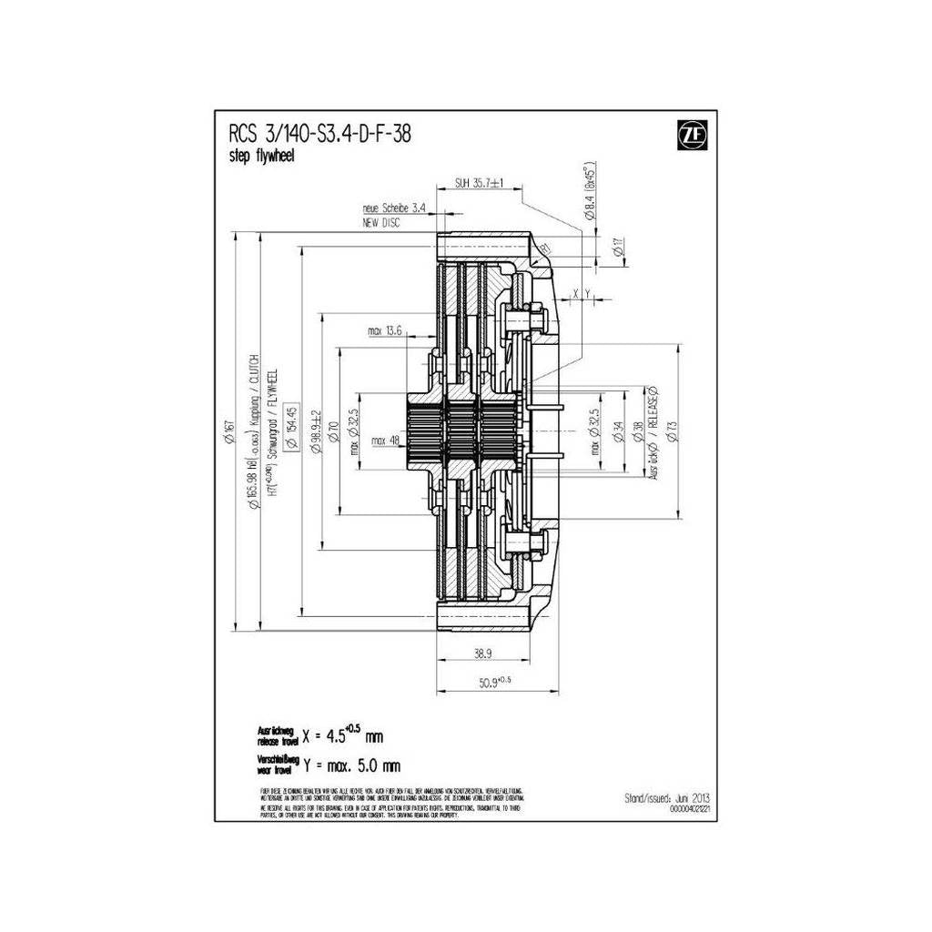 SACHS PERFORMANCE 003072000307 Clutch Housing RCS 140 Photo-1 