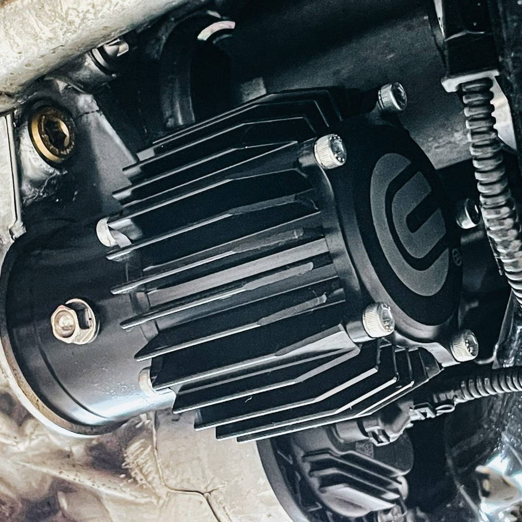 UNPLUGGED PERFORMANCE UP-M3MY-348-2.1 Oil Cooler and Magnetic Filter - Rear Drive Unit for TESLA Model Y Photo-10 