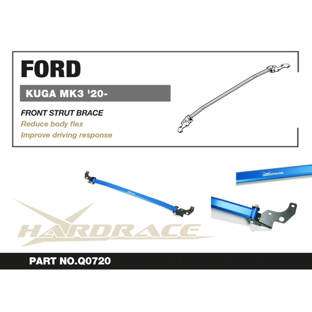 HARDRACE Q0720 FORD KUGA '20- FRONT STRUT BRACE - 1PCS/SET Photo-2 