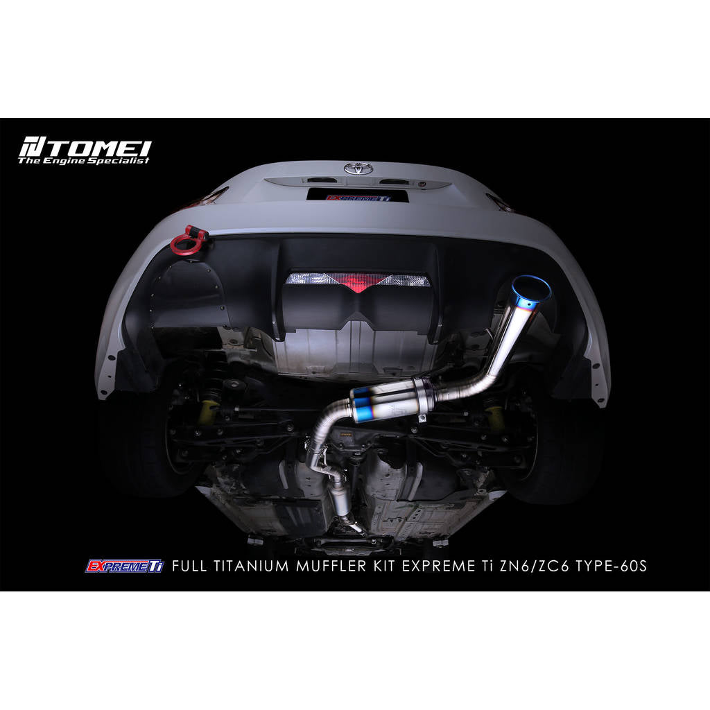 TOMEI TB6090-SB03A FULL TITANIUM MUFFLER KIT EXPREME Ti ZN6/ZC6 TYPE-60S Photo-9 