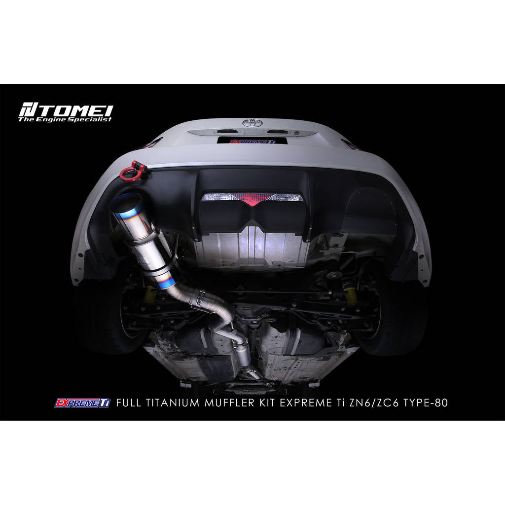 TOMEI TB6090-SB03C FULL TITANIUM MUFFLER KIT EXPREME Ti ZN6/ZC6 TYPE-80 Photo-6 