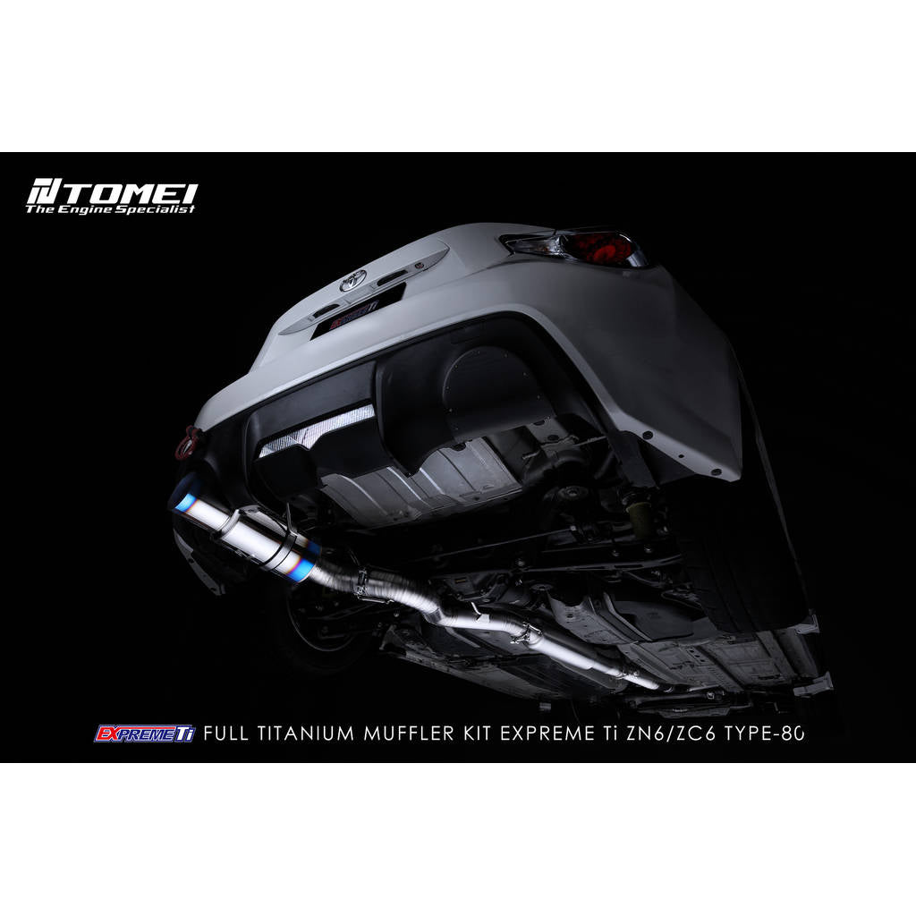 TOMEI TB6090-SB03C FULL TITANIUM MUFFLER KIT EXPREME Ti ZN6/ZC6 TYPE-80 Photo-10 