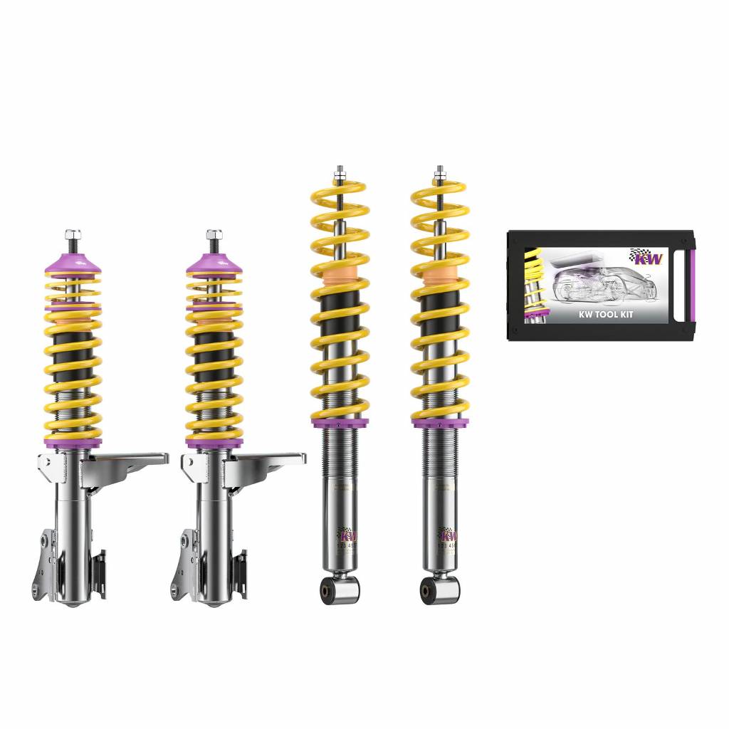KW 10210902 Coilover Kit INOX V1 AUDI 80, 90; (89) Photo-0 