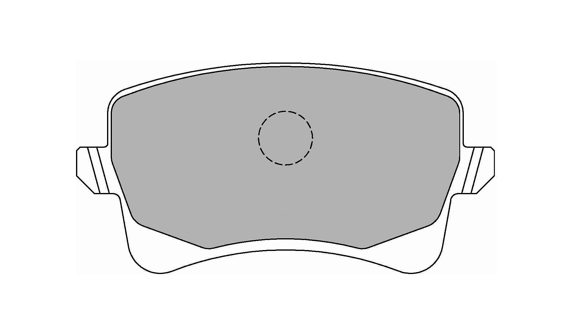 FERODO FCP4050H Rear Brake Pads DS2500 for AUDI RS4 (B8) / RS6 (C7) / RS7 (4GA) Photo-0 