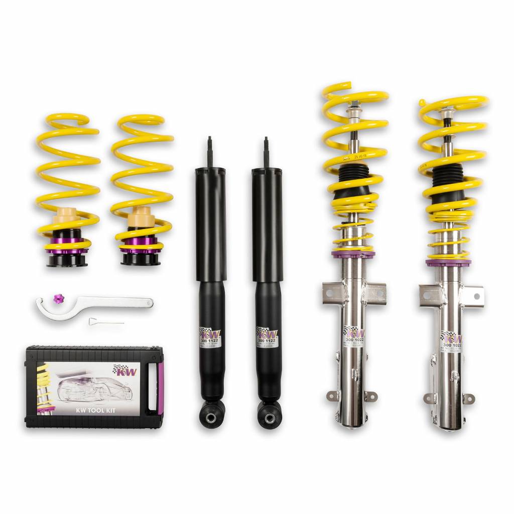 KW 10230045 Coilover Kit INOX V1 FORD (USA) Mustang; (Mustang, -GT, -Shelby) Photo-0 