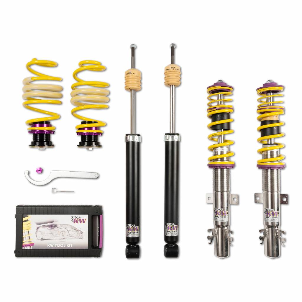 KW 1028000C Coilover Kit INOX V1 SEAT Mii; (AA) Photo-0 