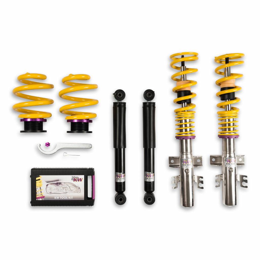 KW 10280040 Coilover Kit INOX V1 VW Bus T5, Multivan, Transporter; (7HC,7HCA,7HM,7HMA,7HK,7J0,7HKX0) Photo-11 