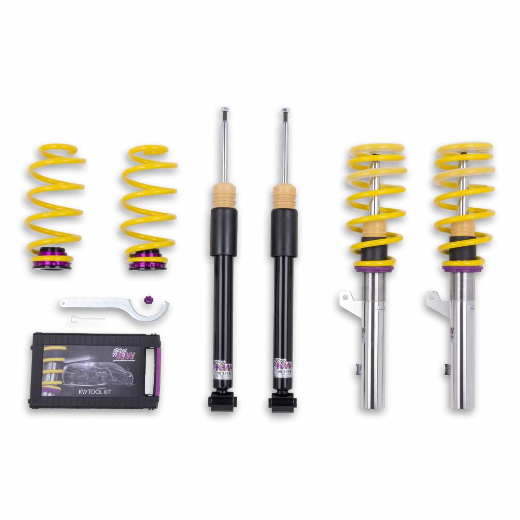 KW 1521000G Coilover Kit INOX V2 AUDI A3; (8V) Photo-0 