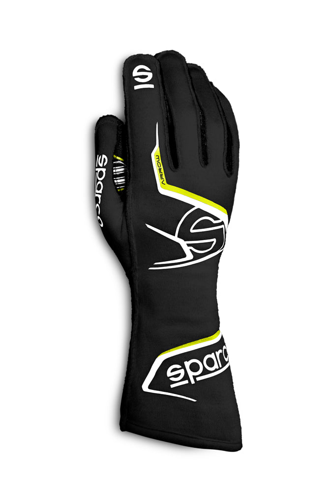 SPARCO 00255712NRGF ARROW 2020 Kart gloves, black/yellow, size 12 Photo-0 