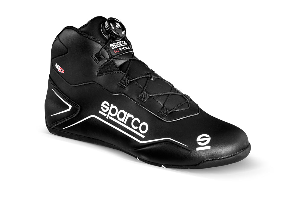 SPARCO 001269WP26NRNR K-POLE WP Kart shoes, waterproof, black, size 26 Photo-0 