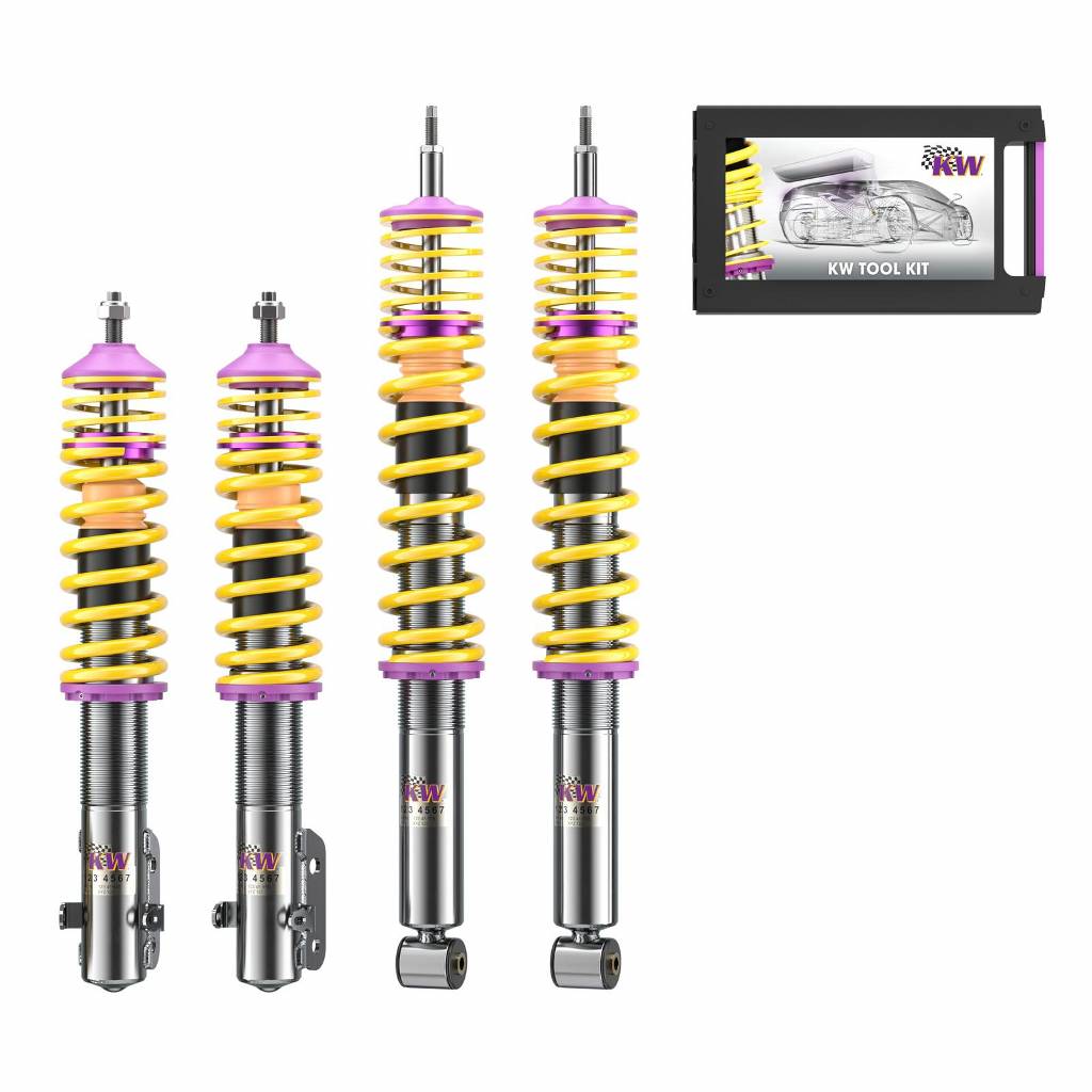 KW 15280004 Coilover Kit INOX V2 VW Golf III, Vento; (1HX0, 1H, 1EX0, 1E) Photo-0 