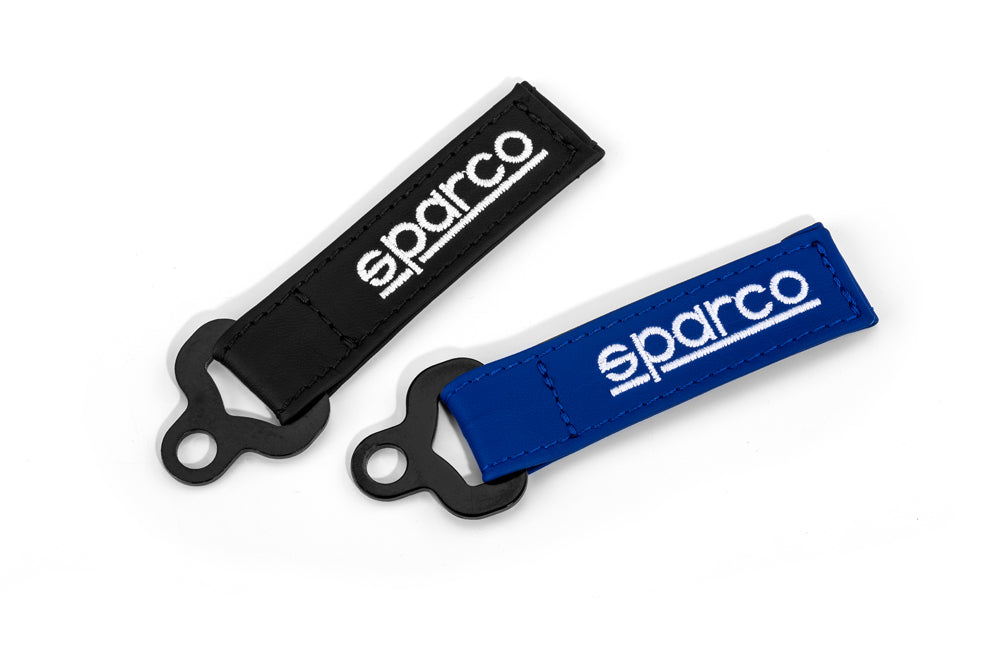 SPARCO 099070AZ Keychain leather, blue Photo-0 