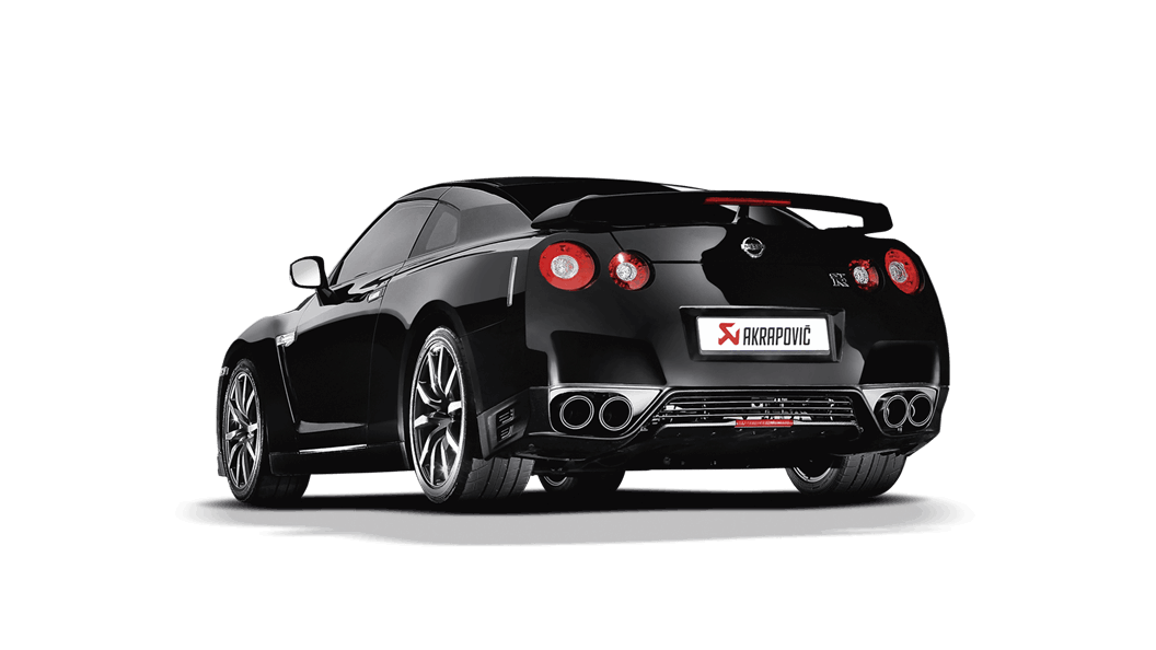 AKRAPOVIC ME-NI/T/1 Evolution Line (Titanium) for NISSAN GT-R (R35) 2008-2024 Photo-1 