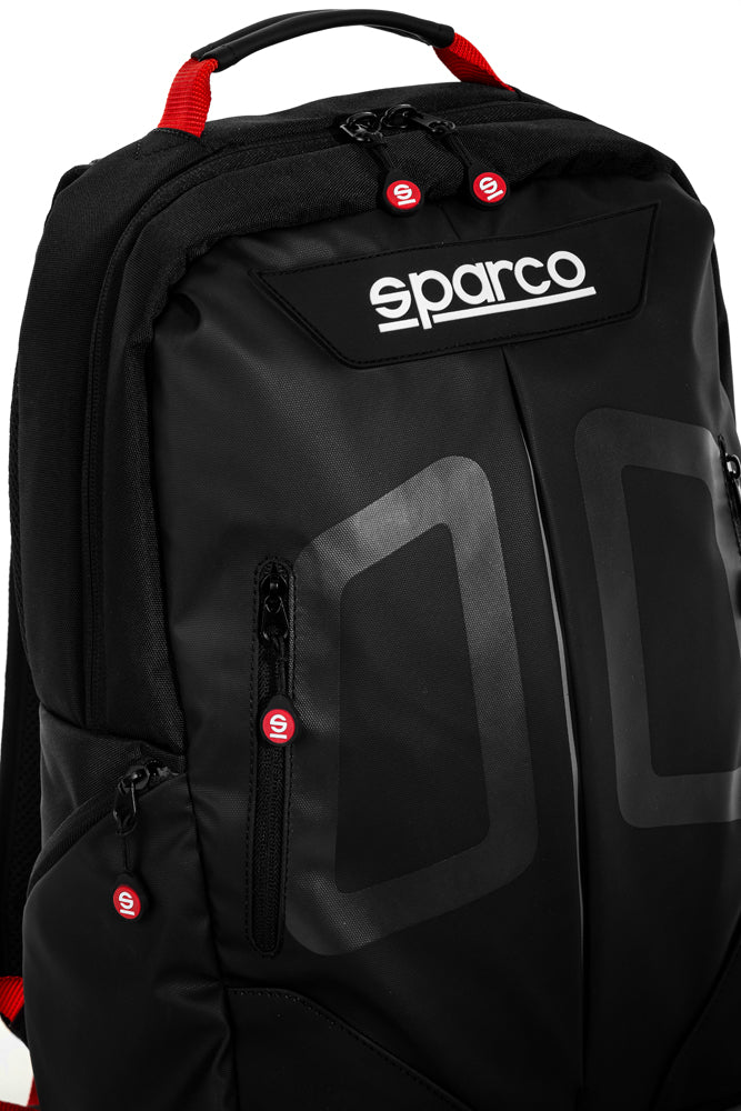 SPARCO 016440NRRS STAGE RUCKSACK, 0,76 kg, 16 l, 40x30x14 cm, black/red Photo-2 