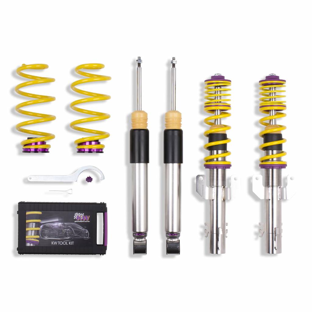 KW 3521000F Coilover Kit INOX V3 AUDI A1 quattro; (8X) Photo-0 