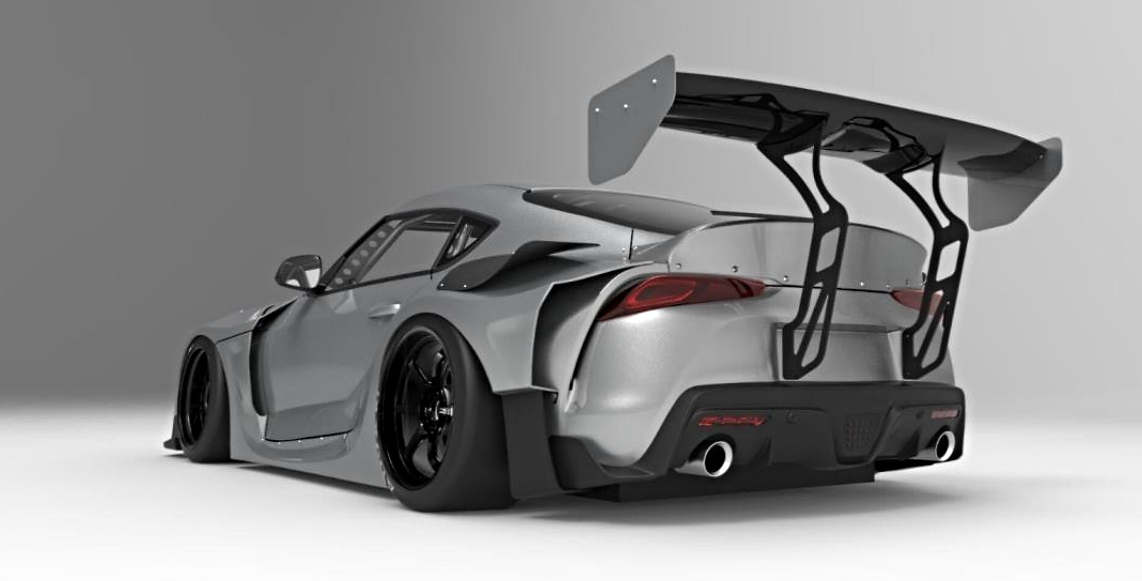 HKS 53004-AT012 Premium Body Full Kit (WING set) TOYOTA GR Supra 2020 (FRP) Photo-0 