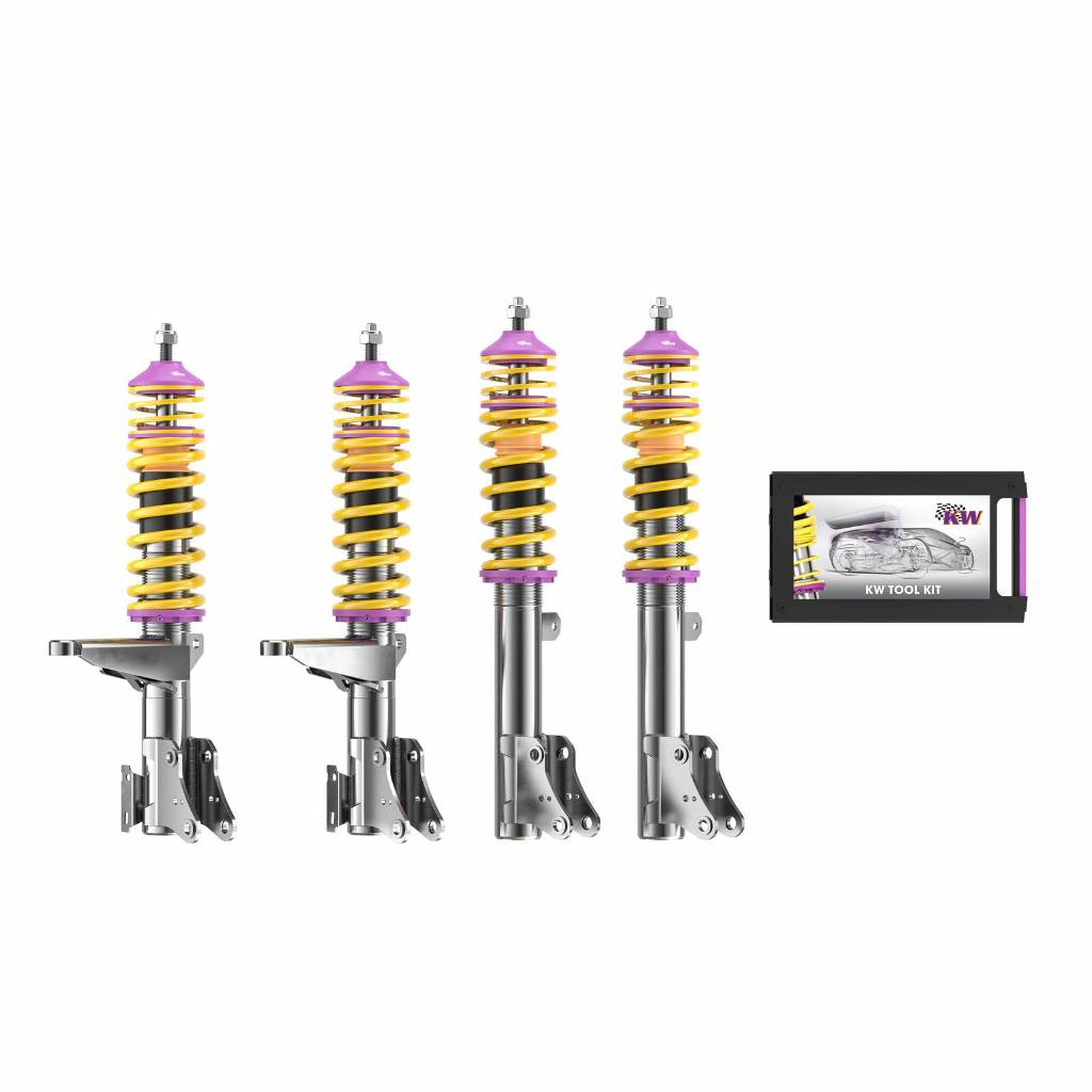 KW 35210913 Coilover Kit INOX V3 AUDI 80, 90; (89Q) Photo-0 