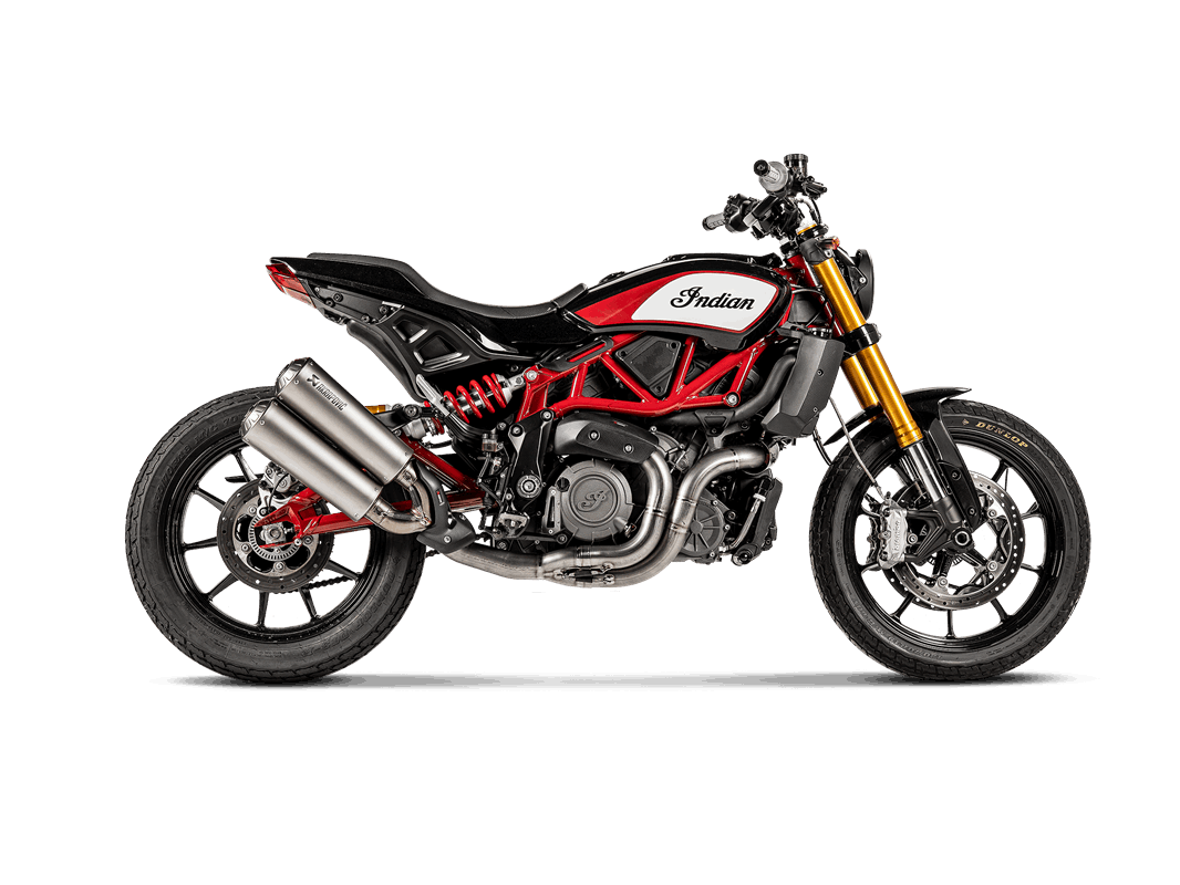 AKRAPOVIC E-IN12E1 Optional Header (Titanium) Indian FTR 1200 / S 2019 - 2020 Photo-2 