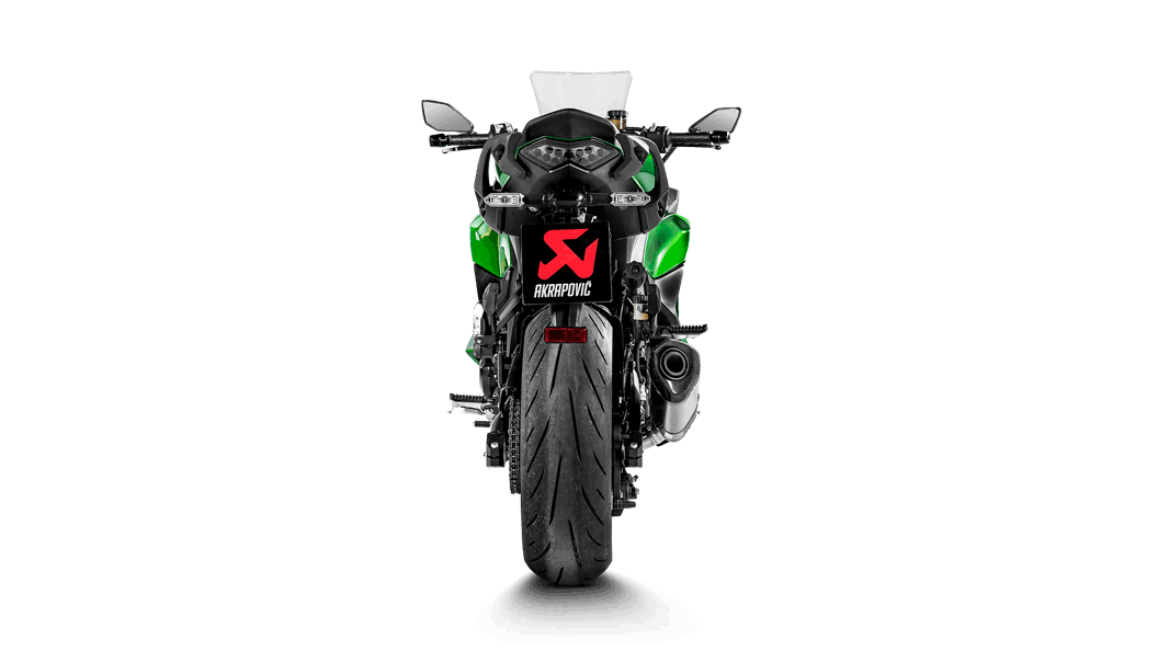 AKRAPOVIC S-K10SO24-HRT Slip-On Line (Titanium) KAWASAKI NINJA 1000SX 2020 Photo-3 