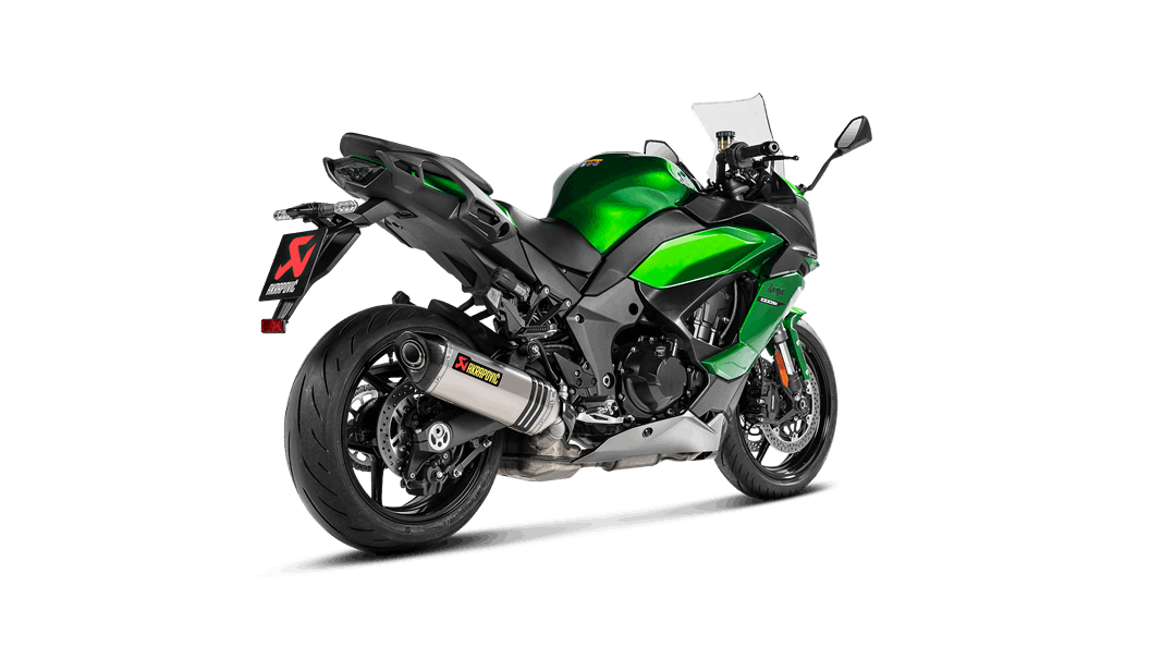 AKRAPOVIC S-K10SO24-HRT Slip-On Line (Titanium) KAWASAKI NINJA 1000SX 2020 Photo-2 