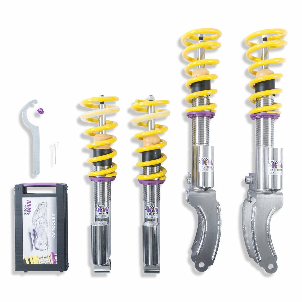 KW 35271014 Coilover Kit INOX V3 AUDI Q7; (4L) Photo-0 