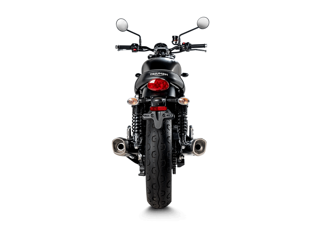 AKRAPOVIC S-T9SO2-HCQTBL Slip-On Line (Titanium) Triumph Street Twin 2016 - 2020 Photo-1 